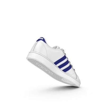 adidas wit blauwe strepen